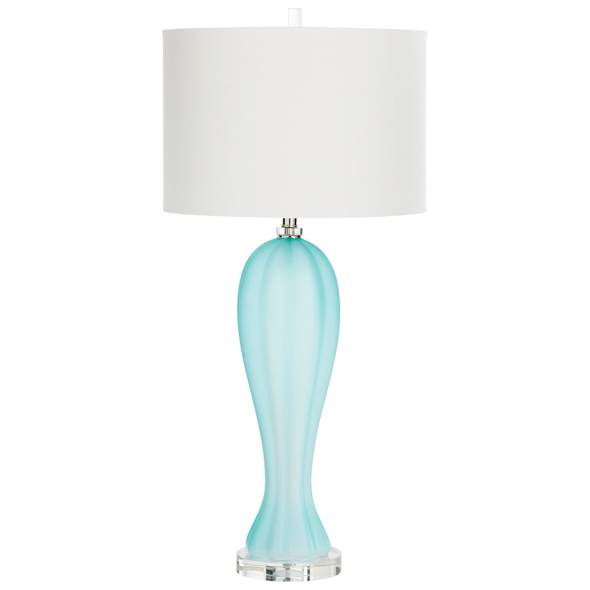 cyan design table lamp