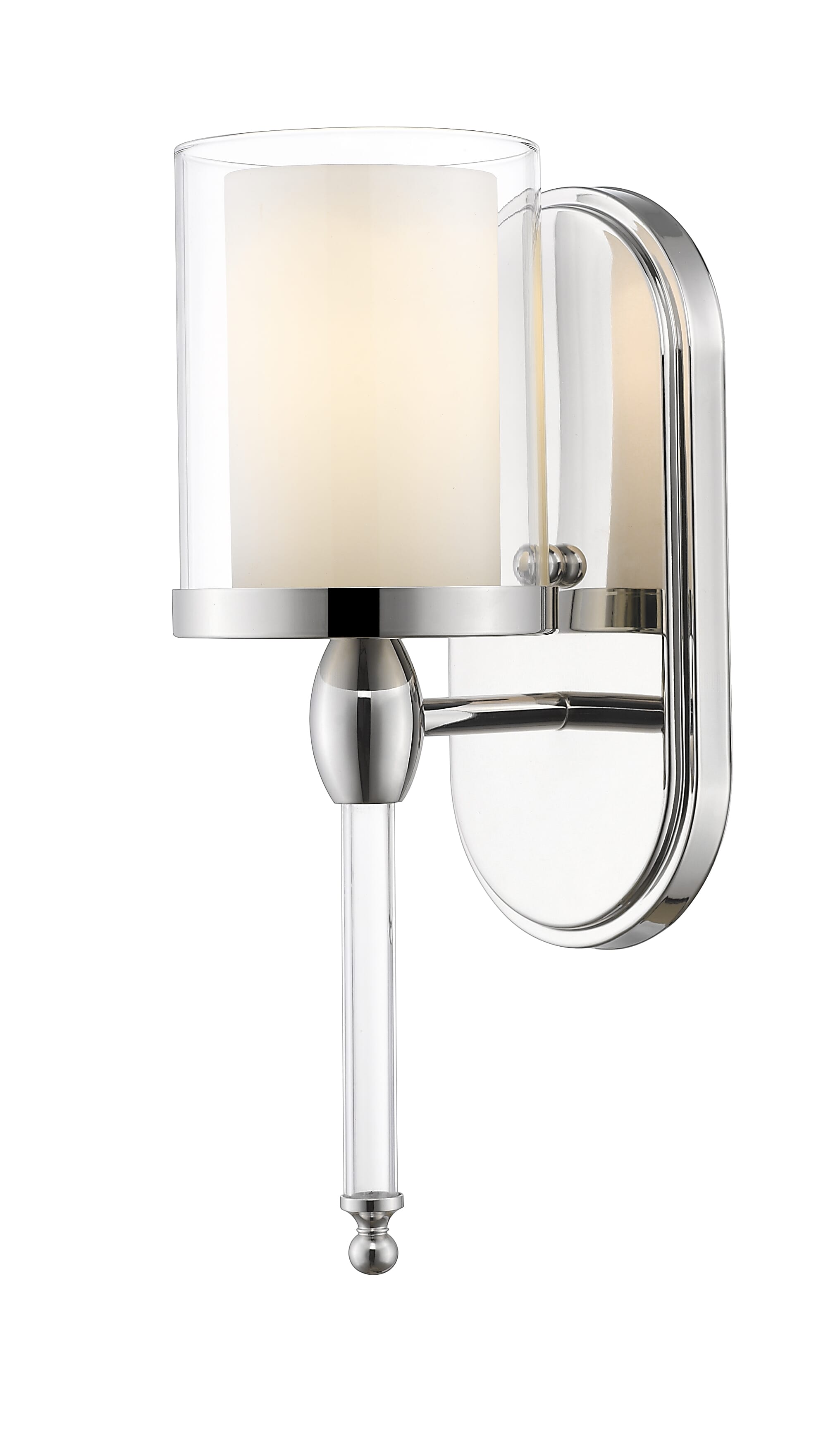 Argenta 1-Light Wall Sconce In Chrome