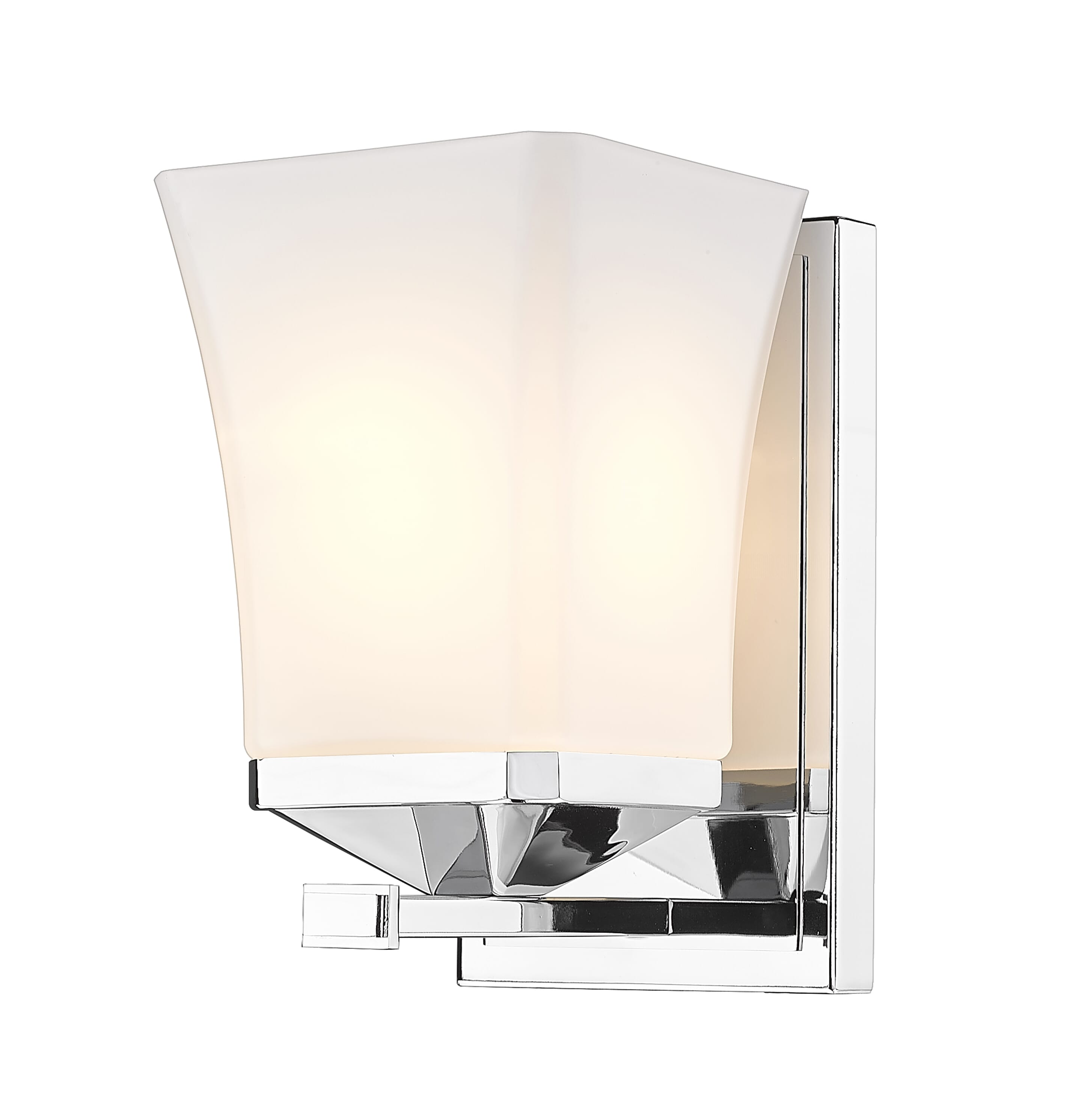 Darcy 1-Light Wall Sconce In Chrome