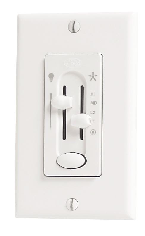 Hunter Fan Light Dual Slide Preset Wall Control - Hunter Fan Wall Switch Not Working Hunter Fan Light Dual Slide Preset Wall Control - Hunter Fan Wall Switch Not Working