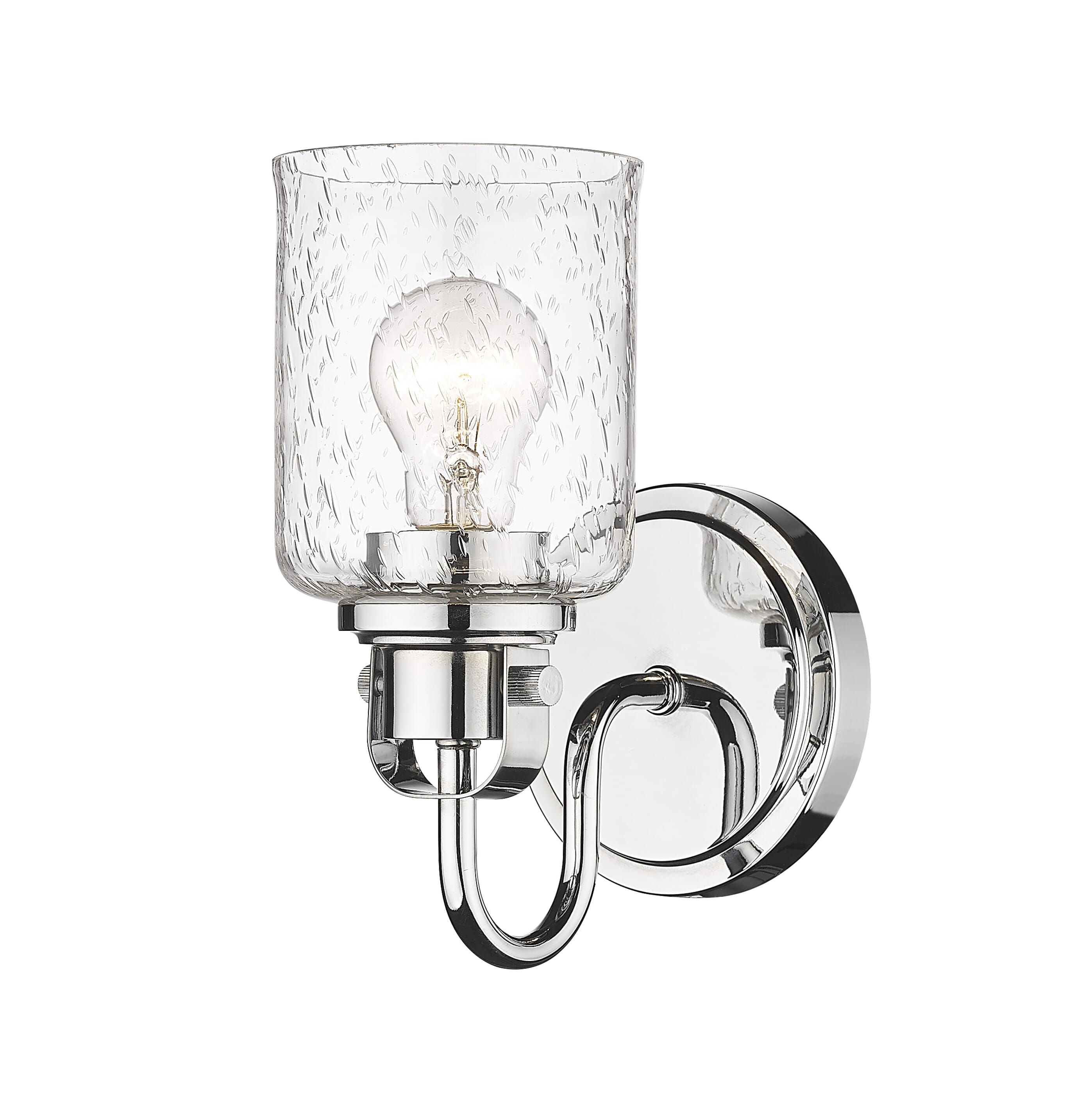 Kinsley 1-Light Wall Sconce In Chrome