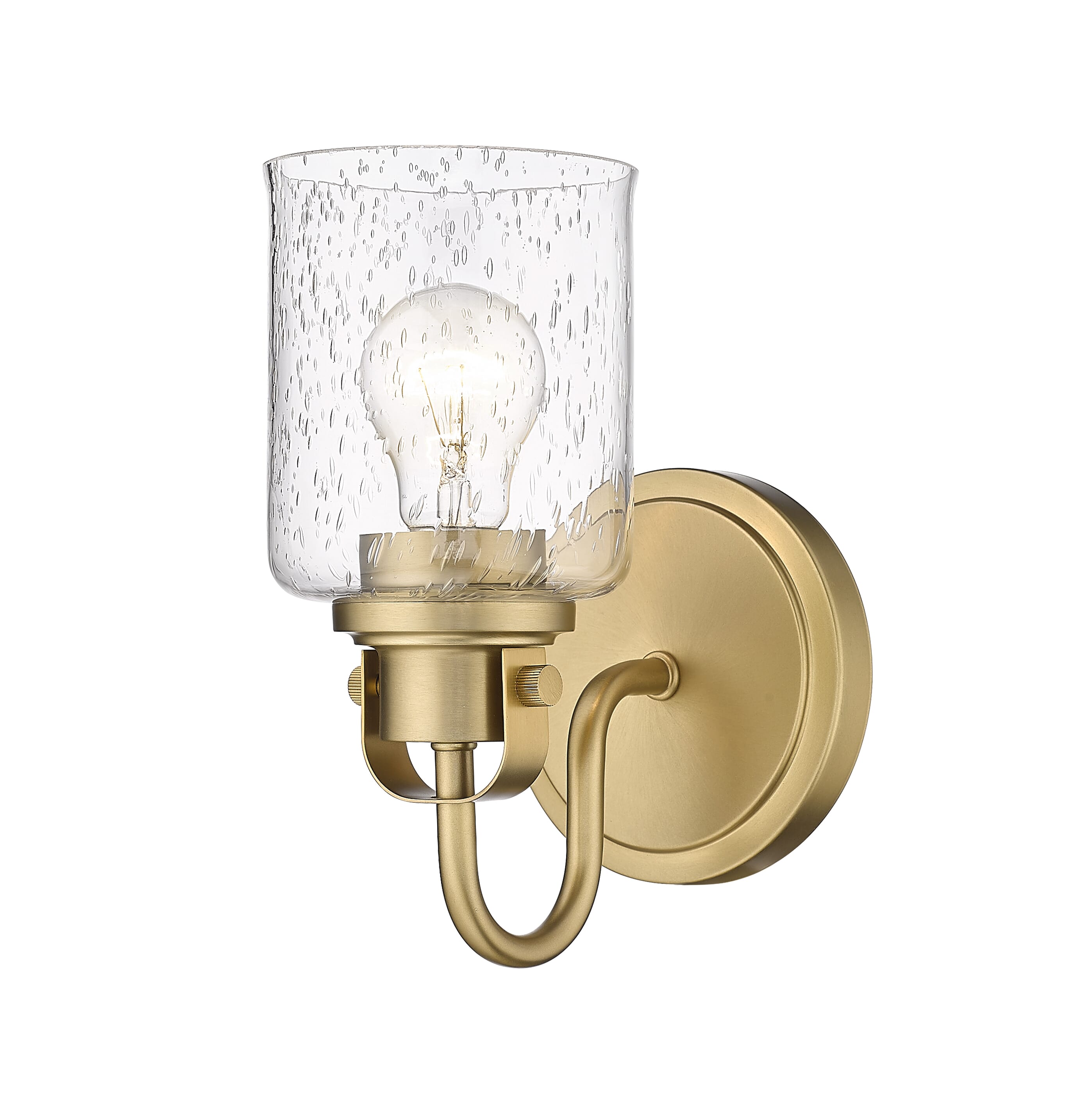 Kinsley 1-Light Wall Sconce In Heirloom Gold