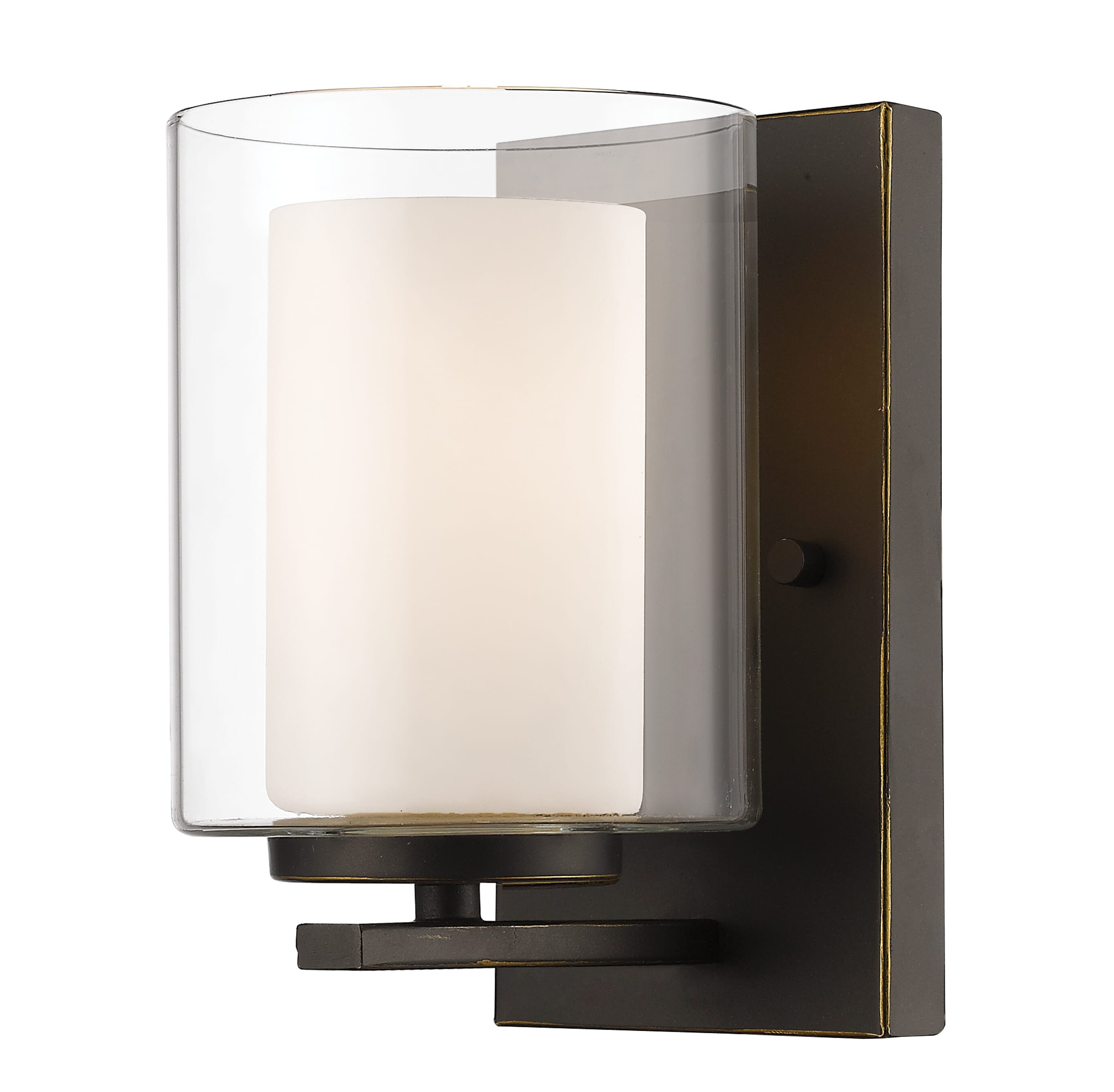 Willow 1-Light Wall Sconce In Olde Bronze