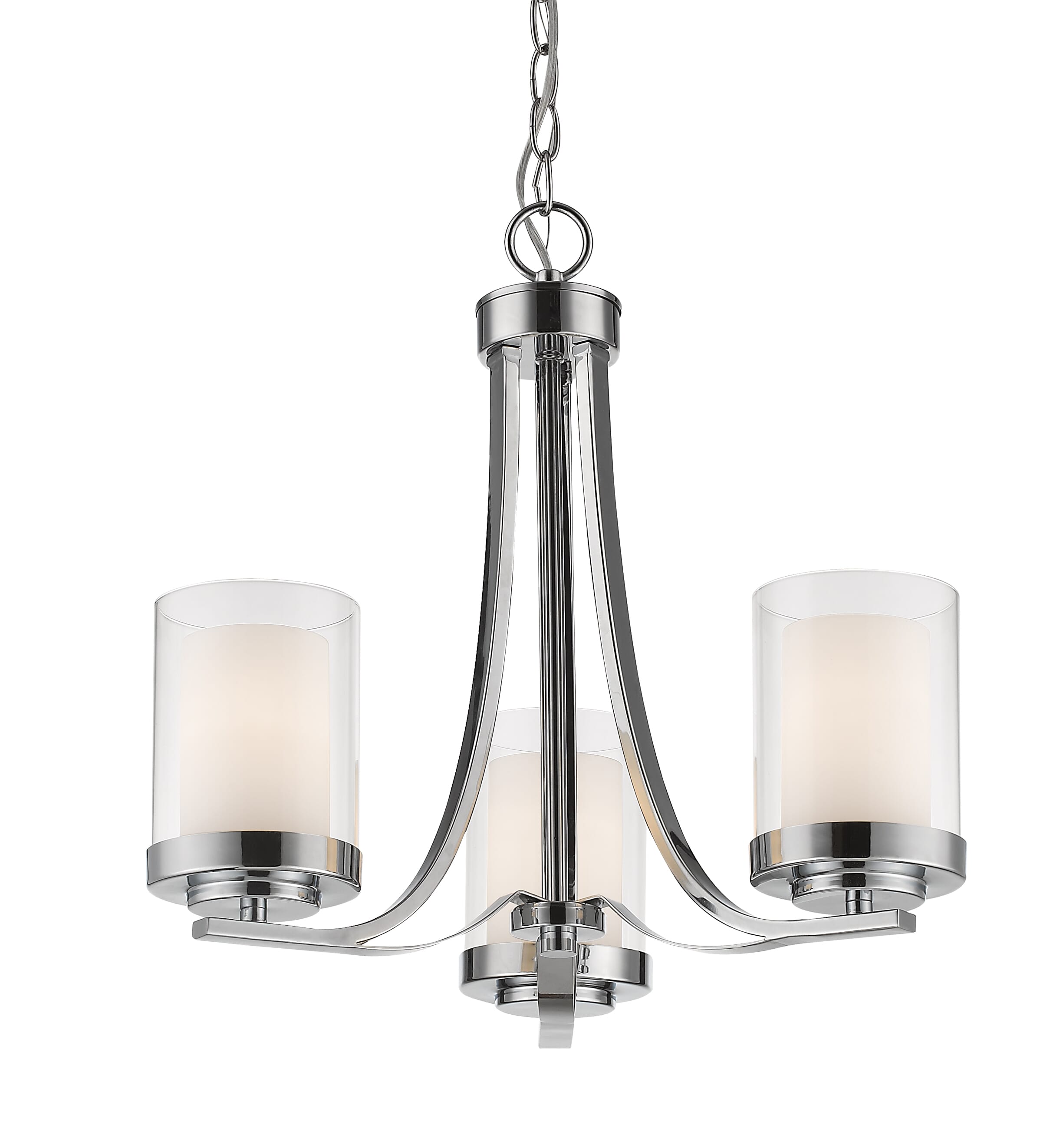 Willow 3-Light Chandelier In Chrome