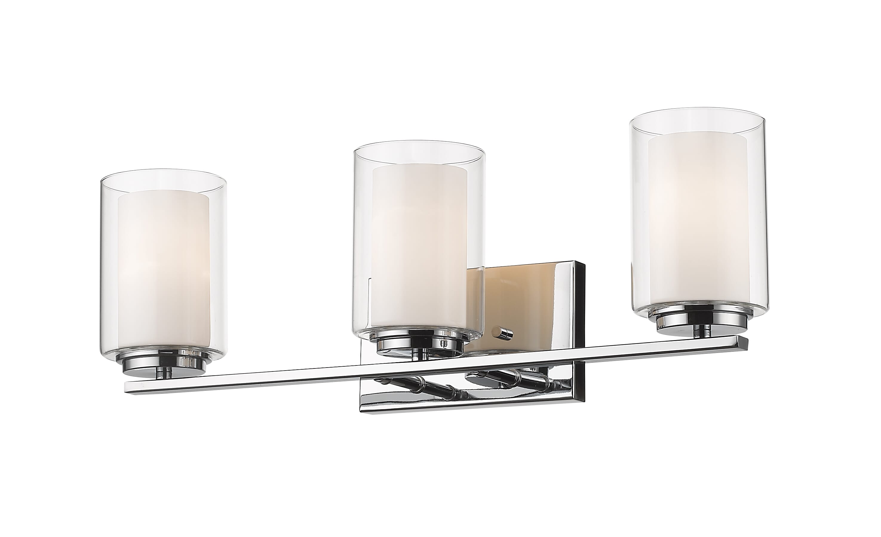 Willow 3-Light Bathroom Vanity Light In Chrome