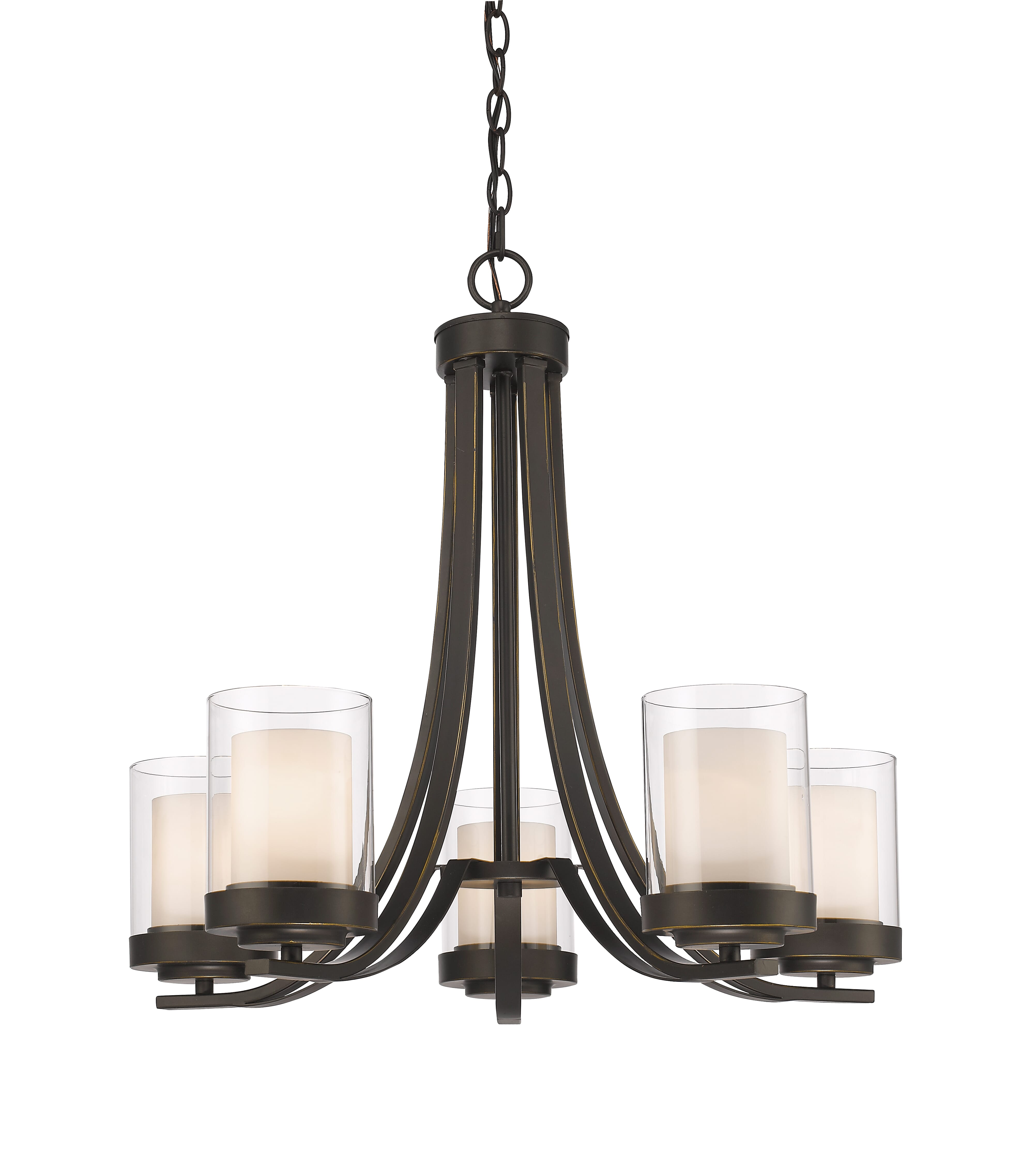 Willow 5-Light Chandelier In Olde Bronze