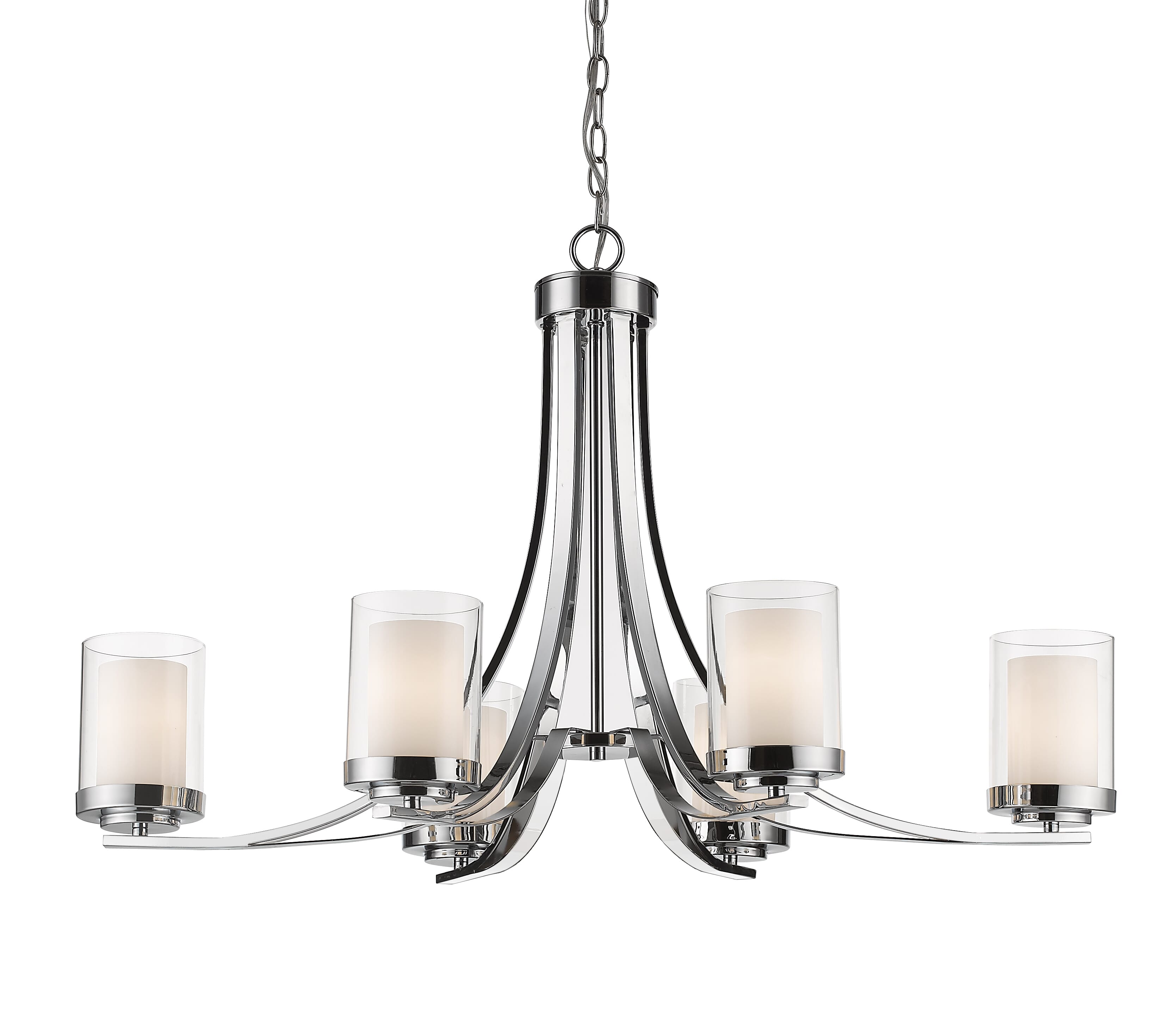 Willow 6-Light Chandelier In Chrome