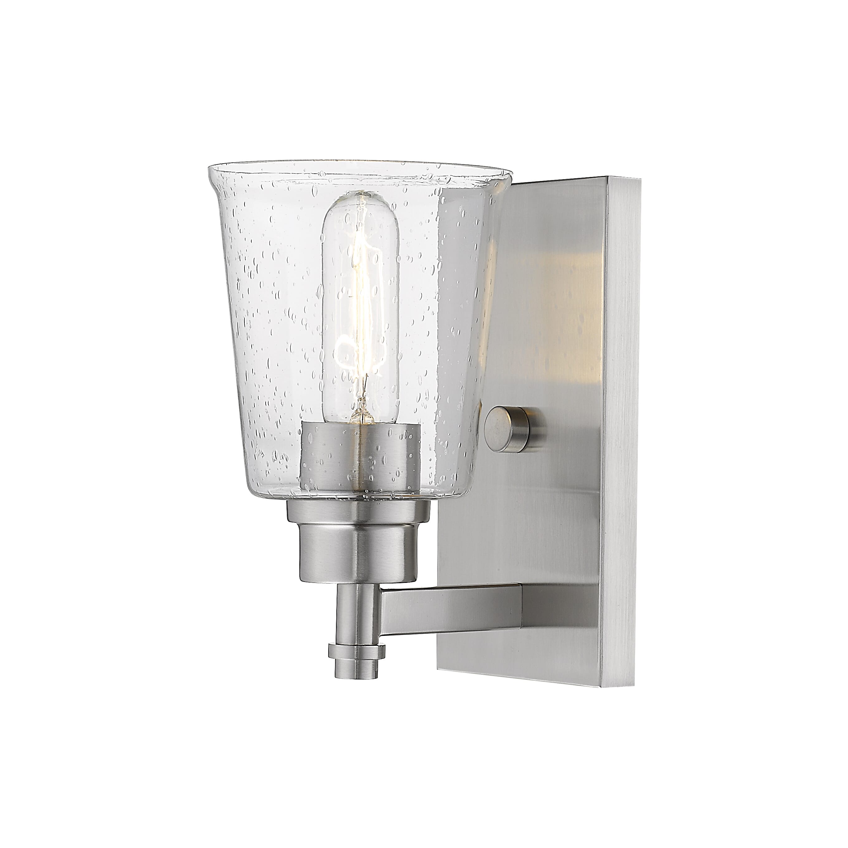 Bohin 1-Light Wall Sconce In Brushed Nickel