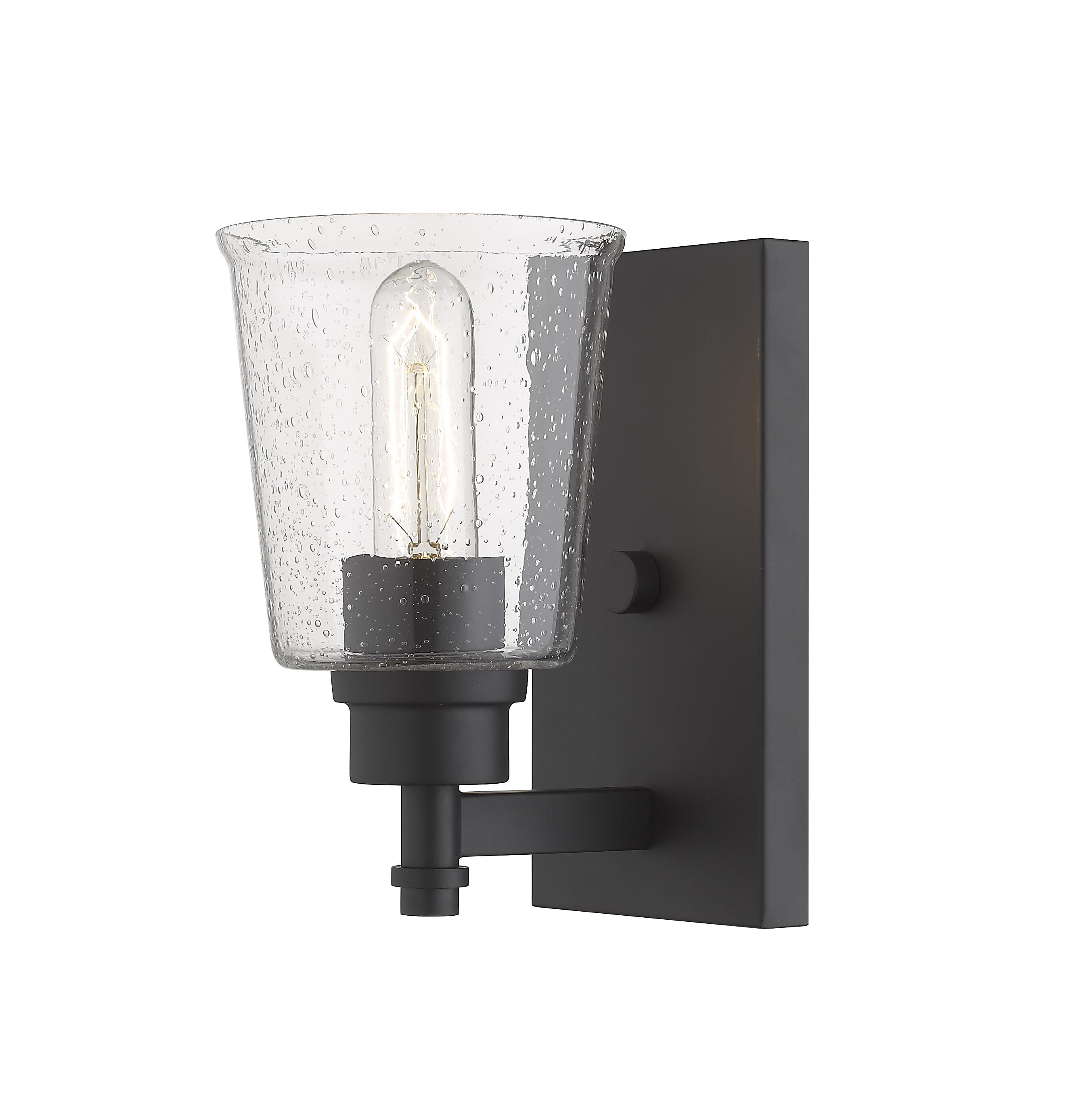 Bohin 1-Light Wall Sconce In Matte Black