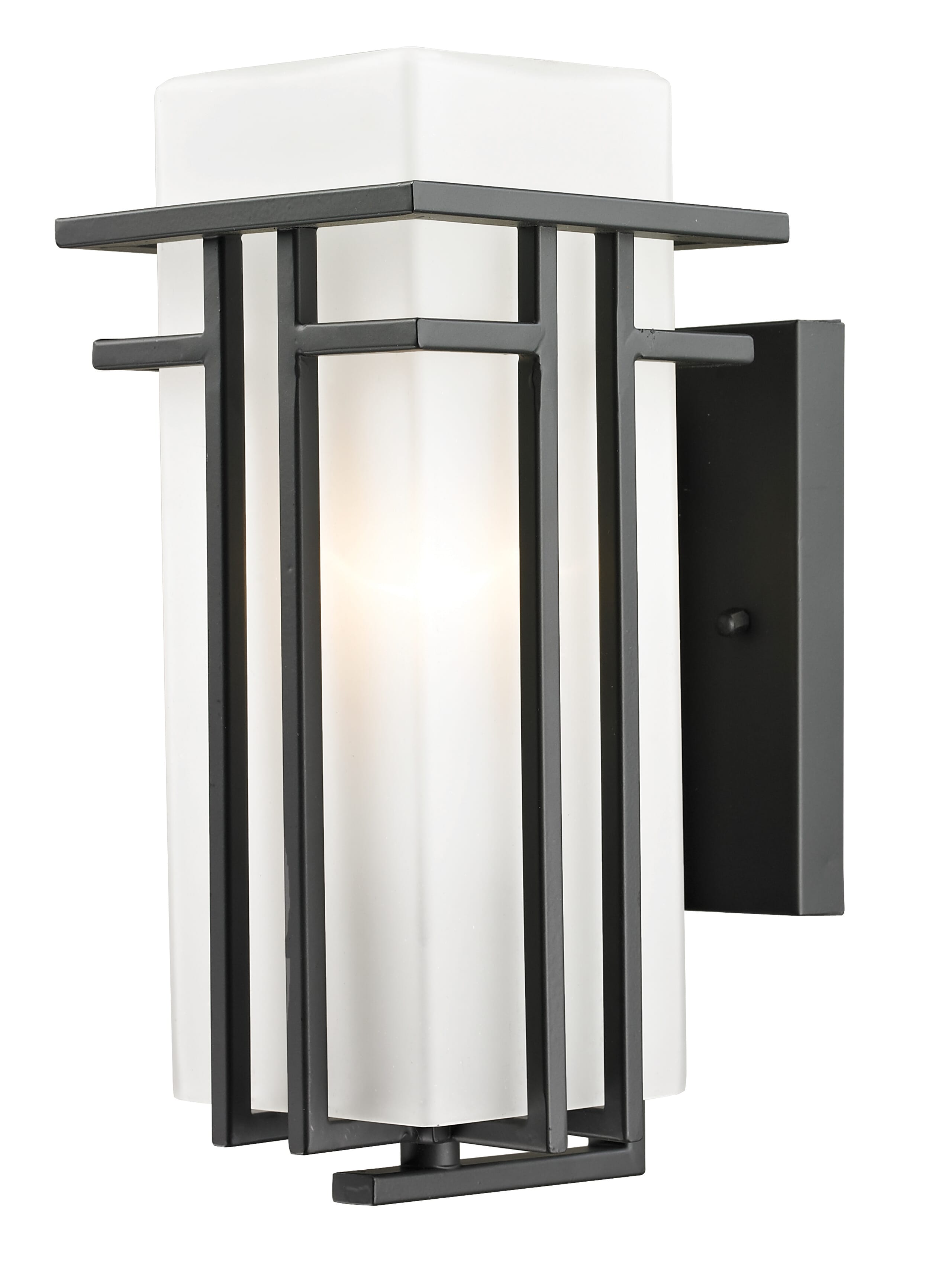 Abbey 1-Light Outdoor Wall Sconce In Outdoor Rubbed Bronze