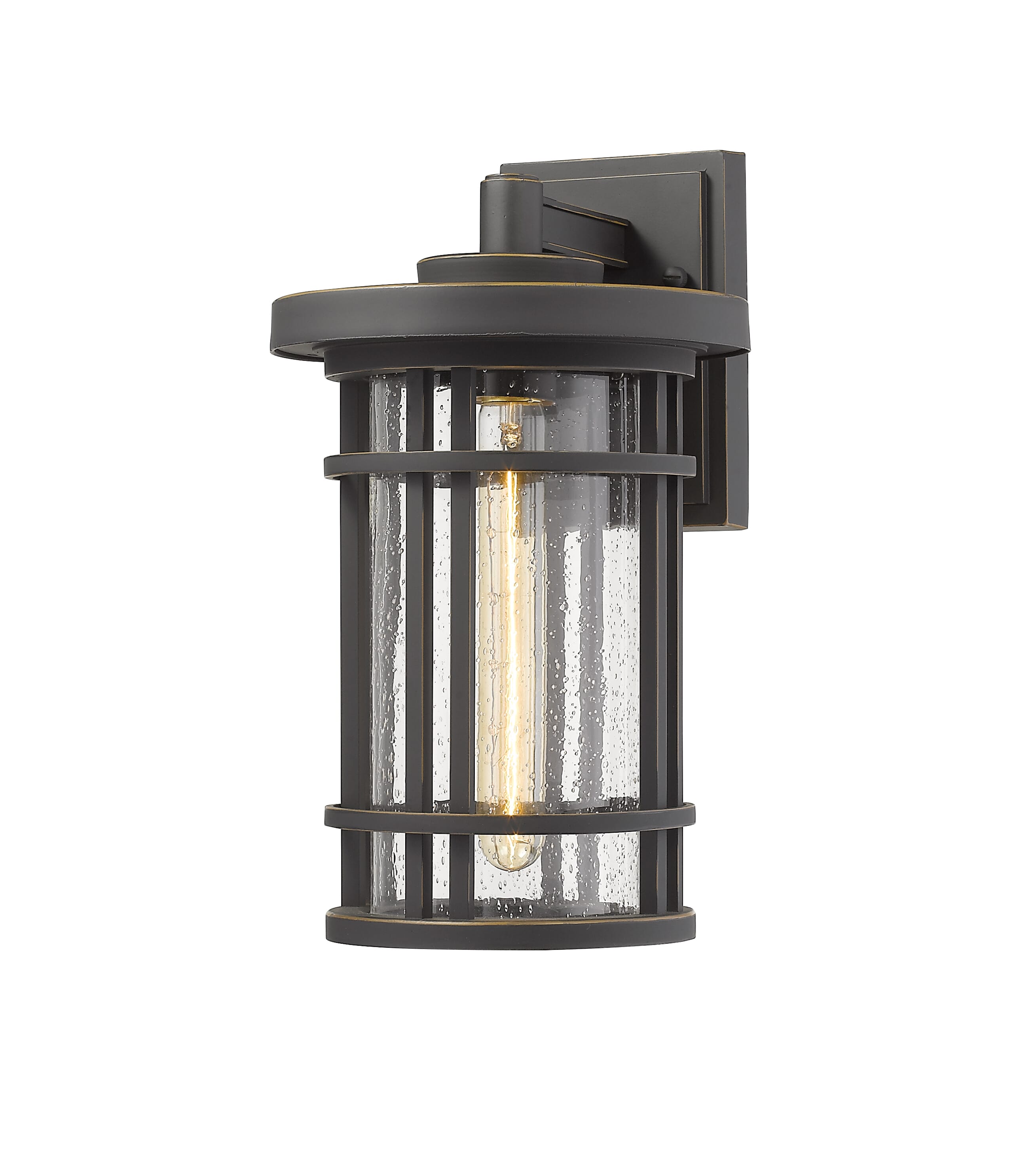 Photos - Chandelier / Lamp Jordan Z-Lite  1-Light Outdoor Wall Sconce In Oil Rubbed Bronze 570M-ORB 