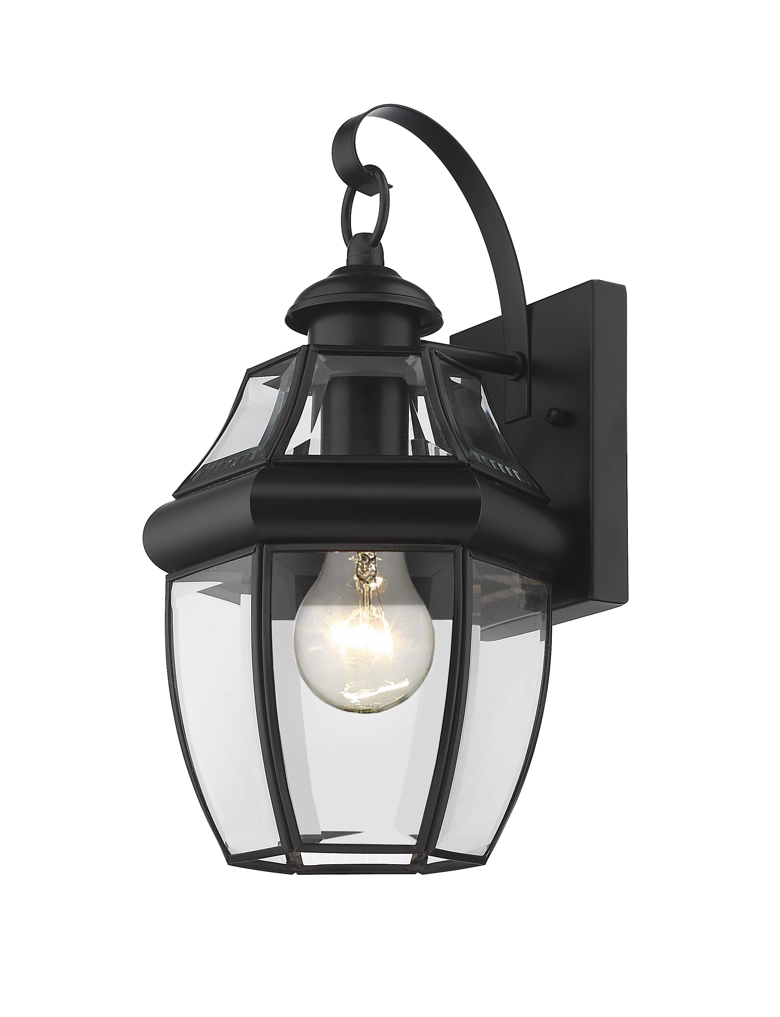 Westover 1-Light Outdoor Wall Sconce In Black