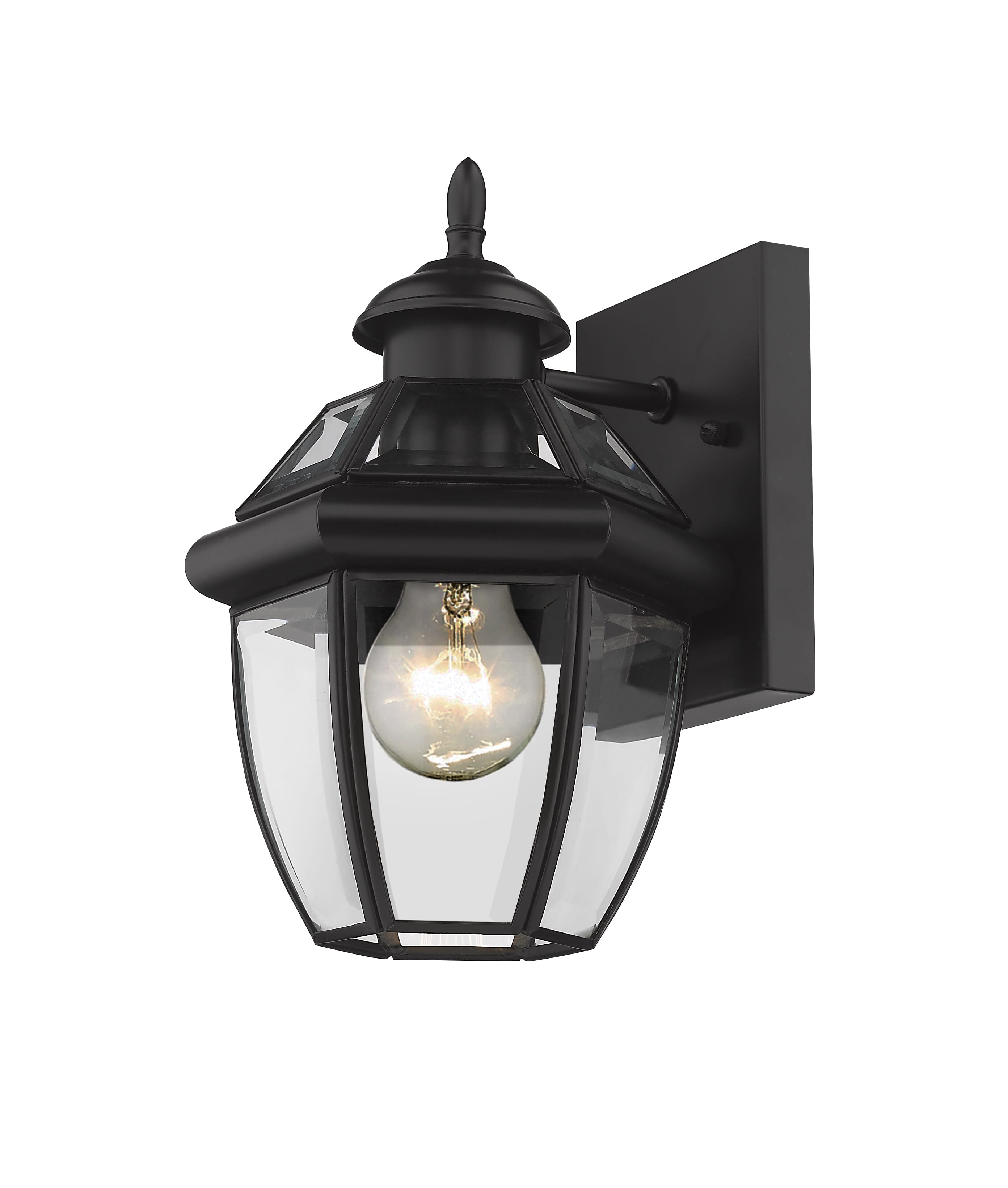 Westover 1-Light Outdoor Wall Sconce In Black