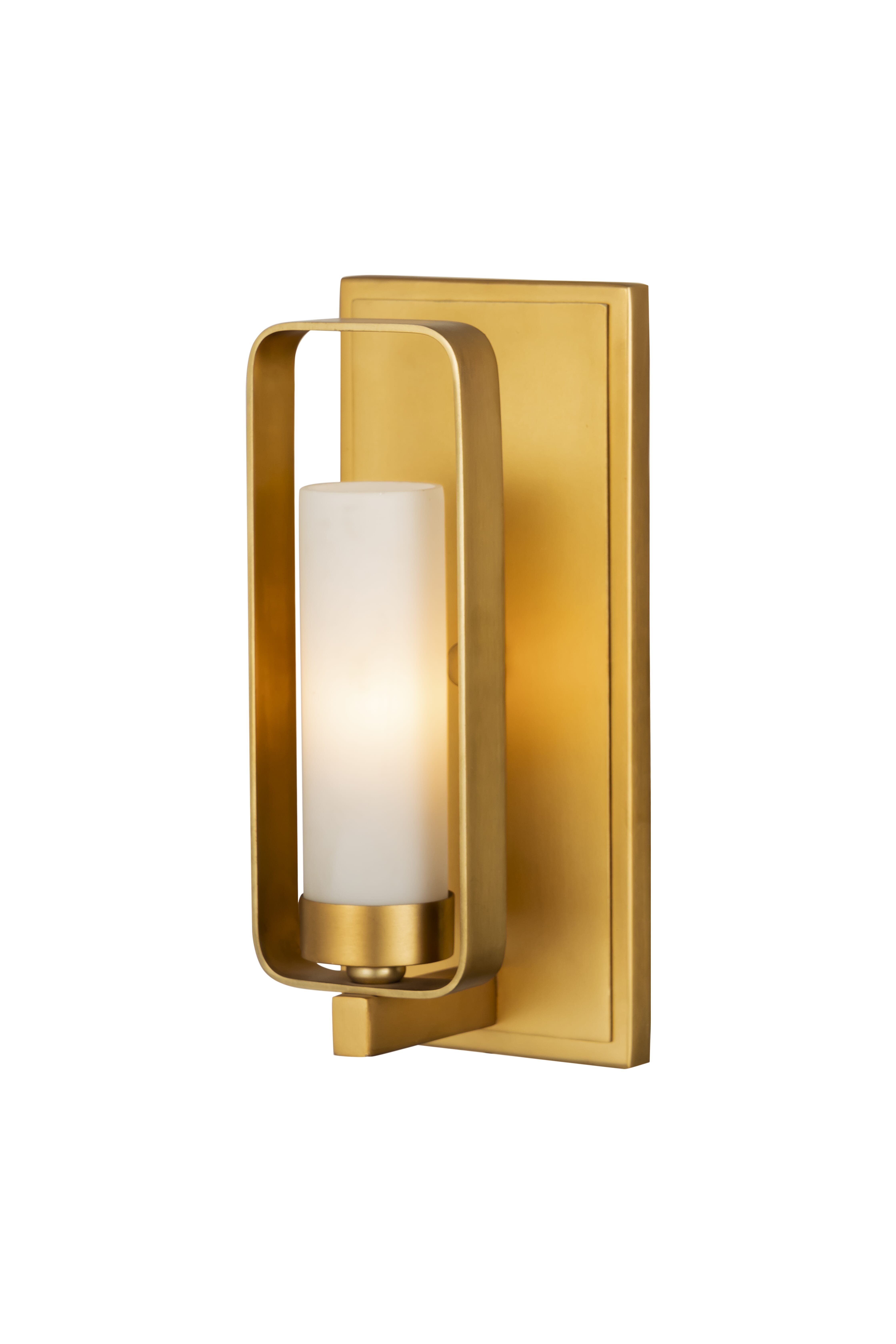 Aideen 1-Light Wall Sconce In Tawny Brass