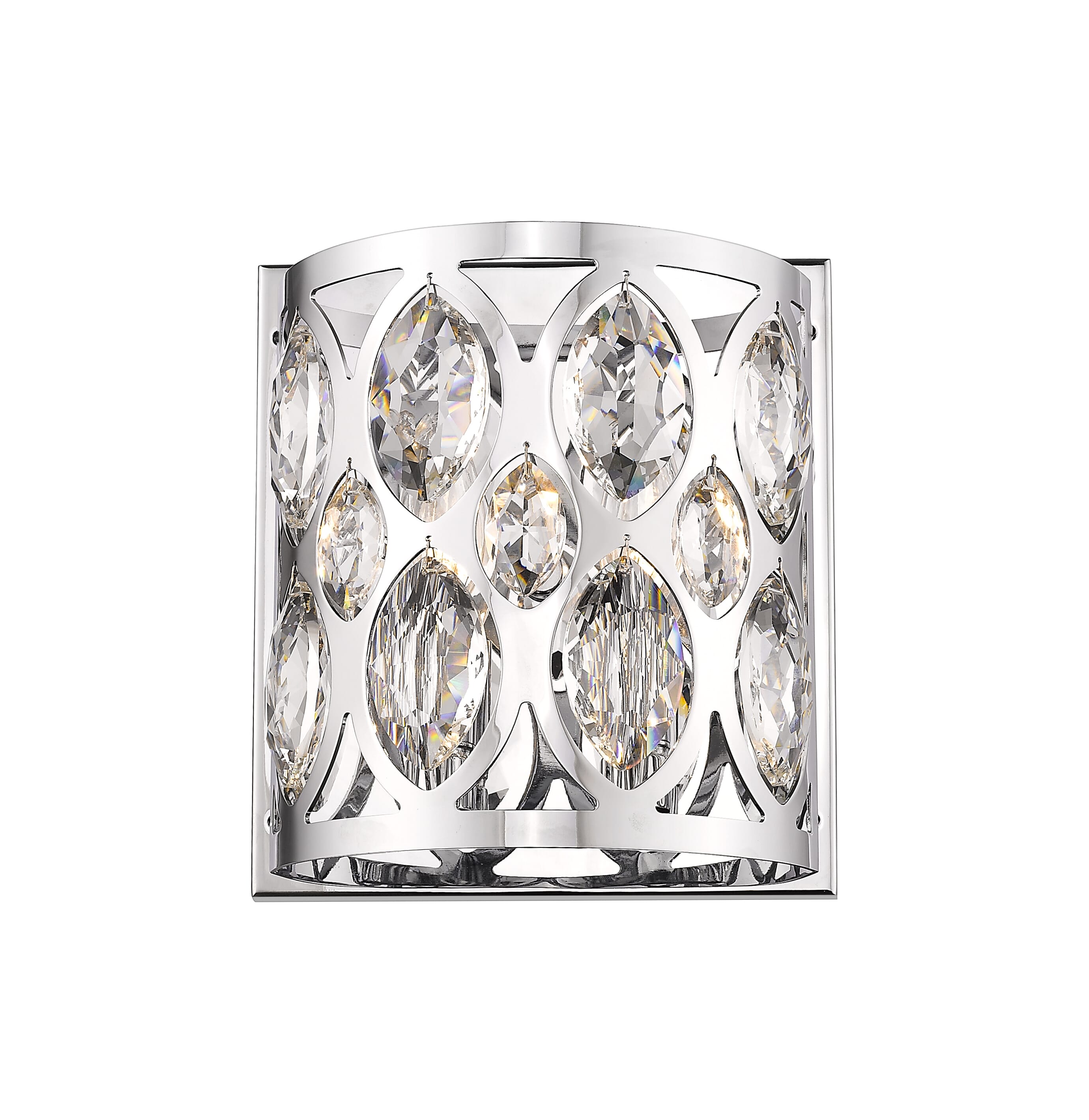 Dealey 2-Light Wall Sconce In Chrome
