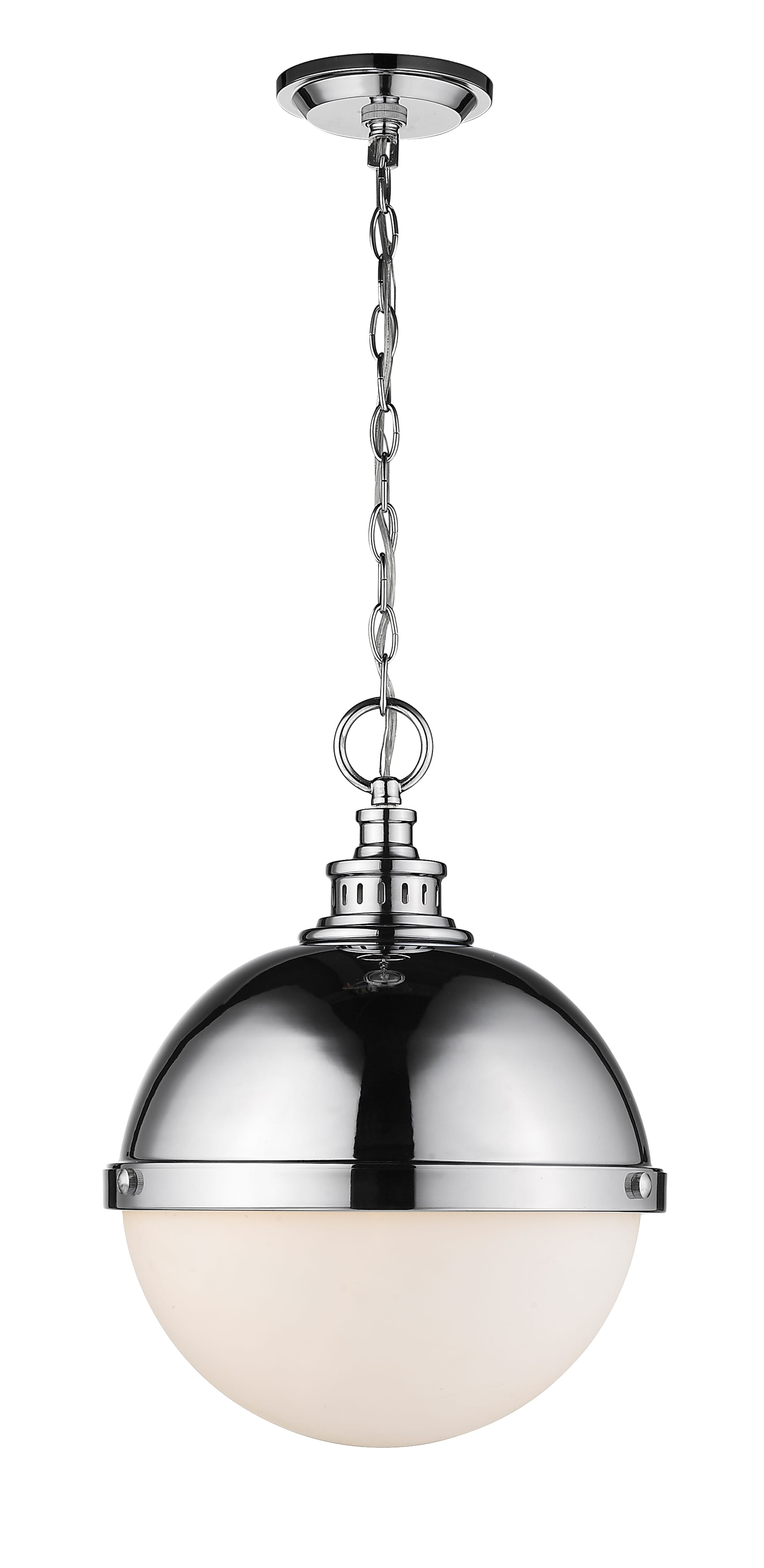 Peyton 2-Light Pendant Light In Chrome