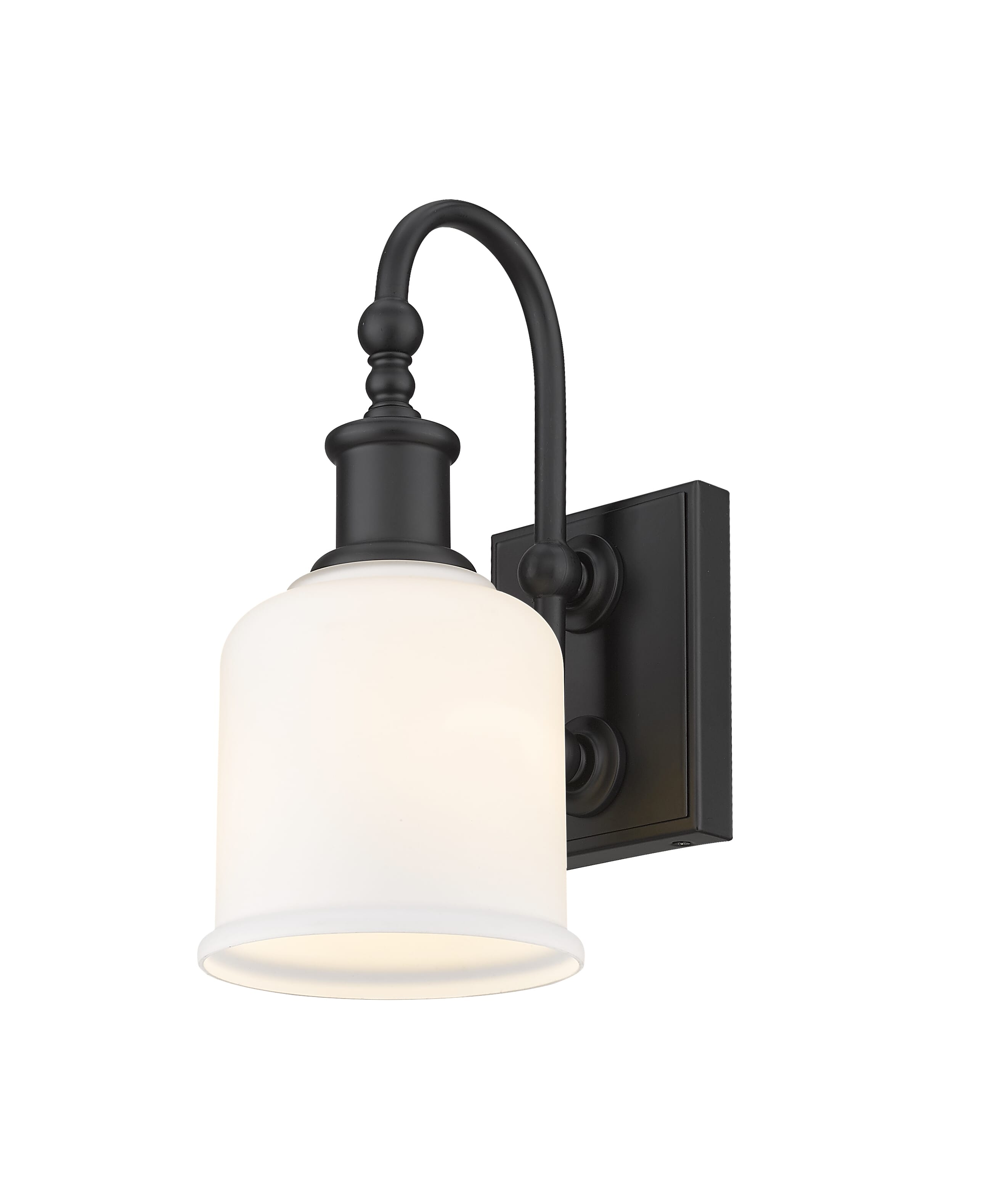 Bryant 1-Light Wall Sconce In Matte Black