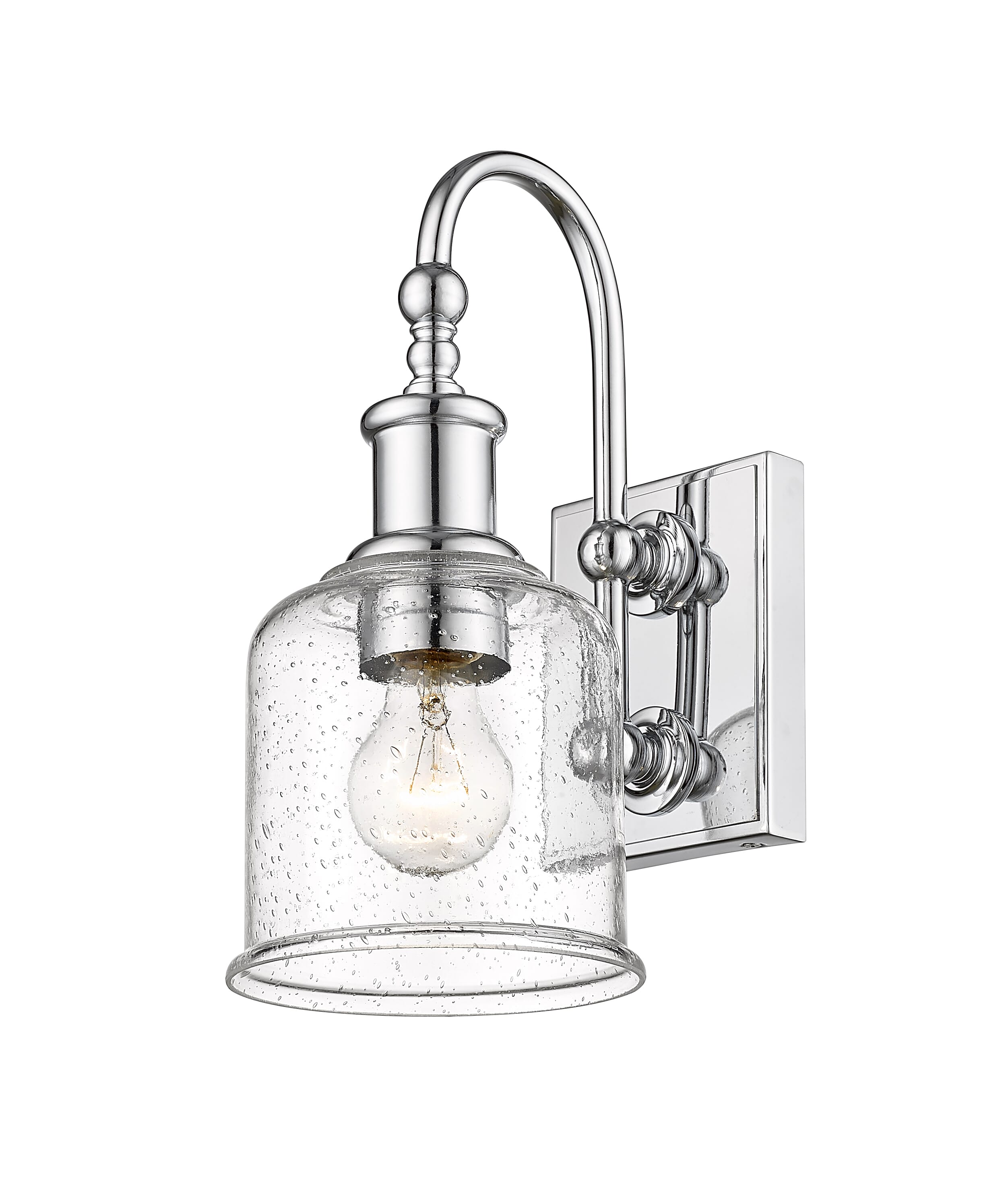 Bryant 1-Light Wall Sconce In Chrome