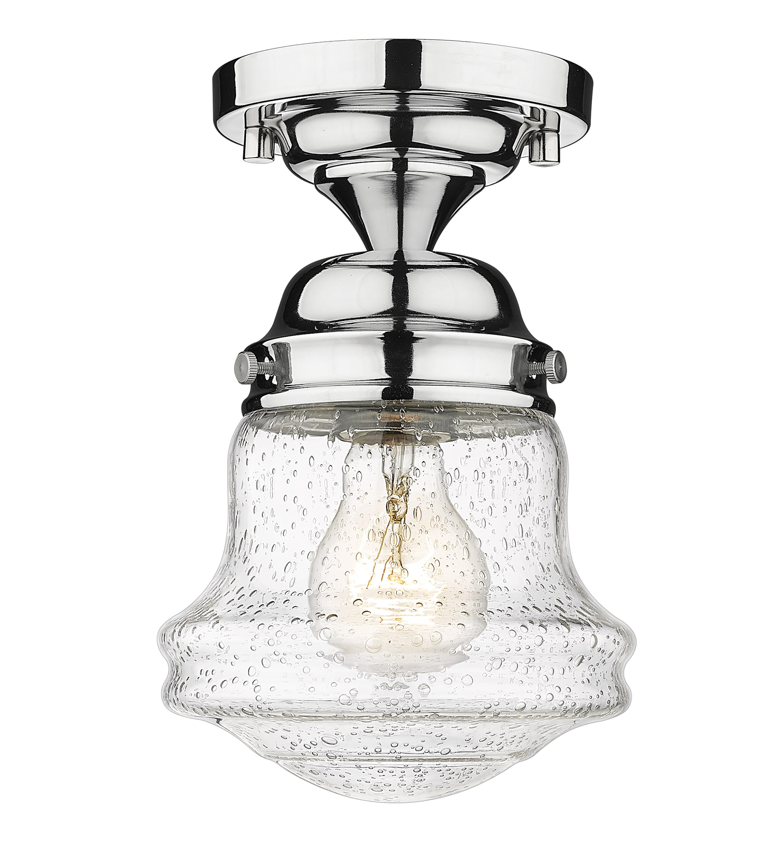 Vaughn 1-Light Flus… - image