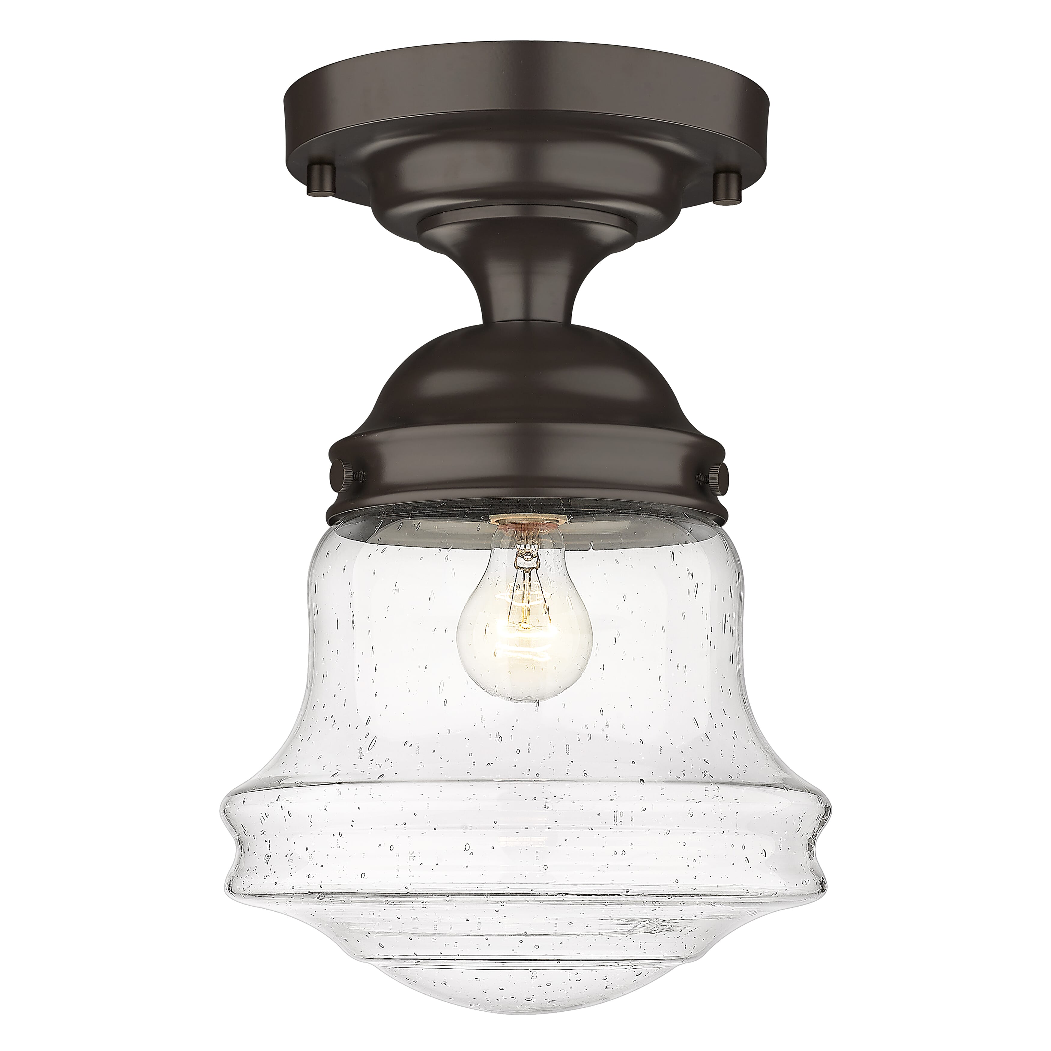 Vaughn 1-Light Flus… - image