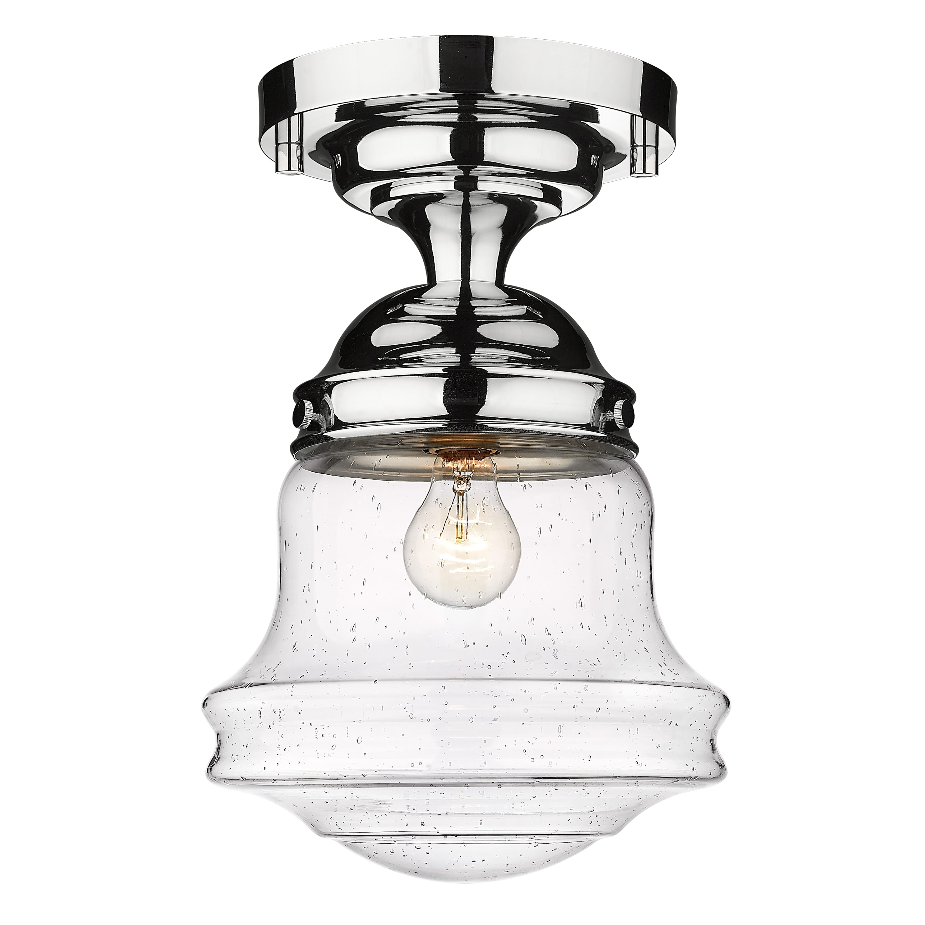 Vaughn 1-Light Flus… - image
