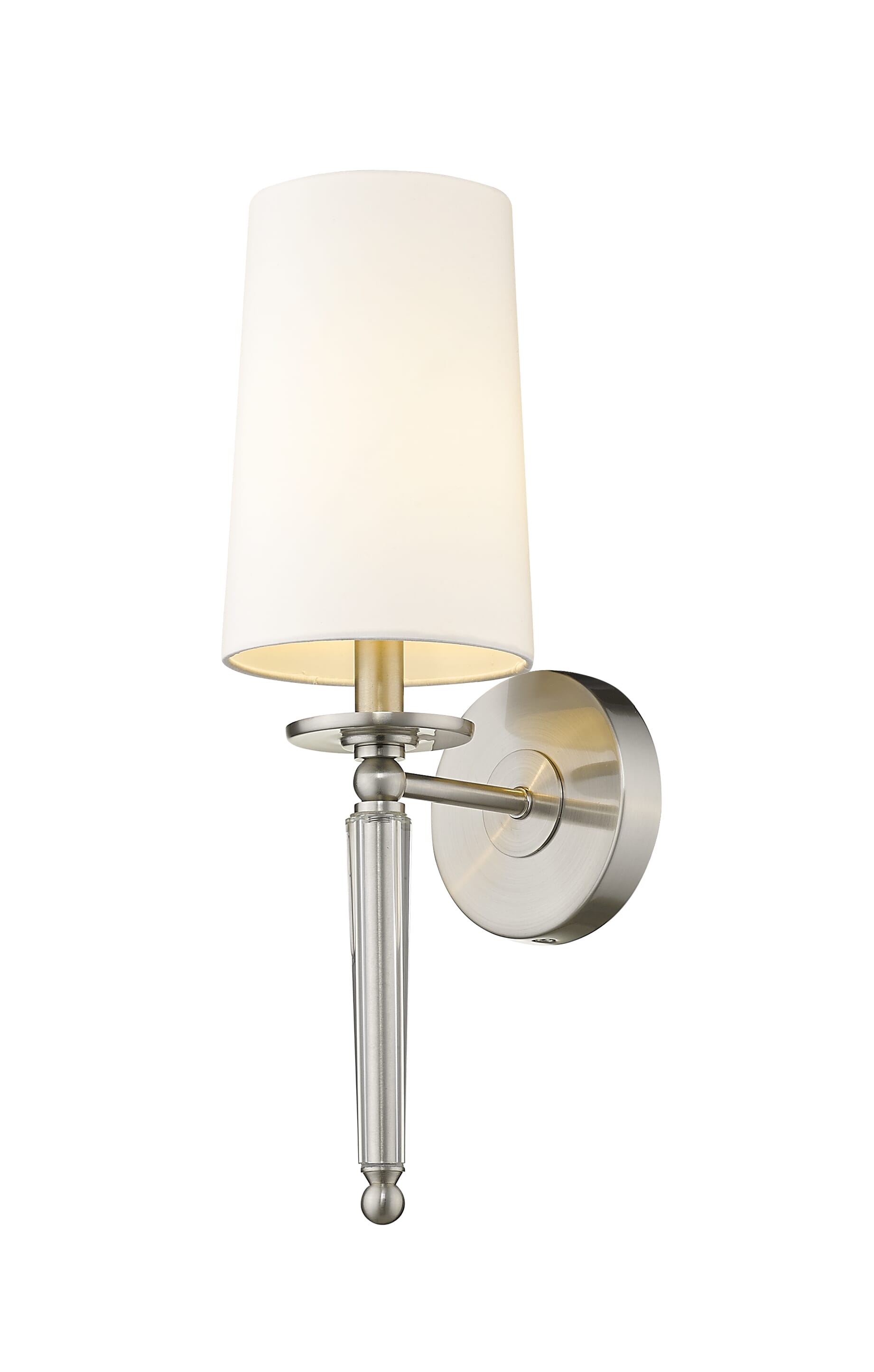Avery 1-Light Wall Sconce In Brushed Nickel