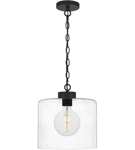 Abner Pendant Light in Matte Black