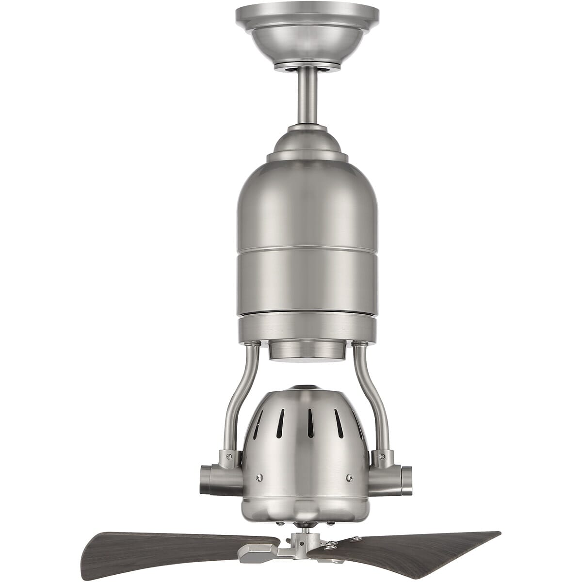 Bellows Uno Indoor Ceiling Fan in Brushed Polished Nickel