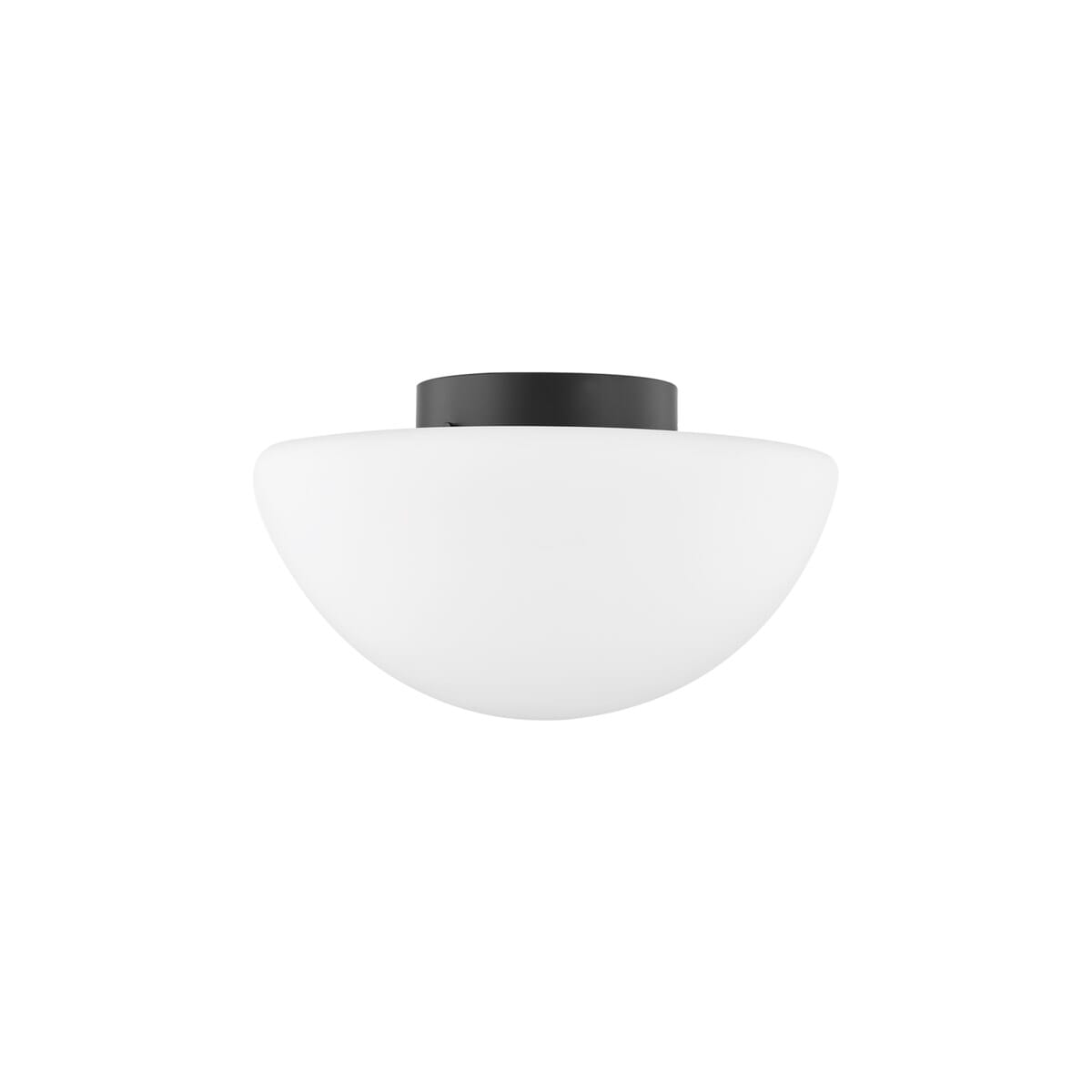 Mitzi H611502-SBK Andrea 1 Light 17 inch Soft Black Flush Mount Ceiling Light