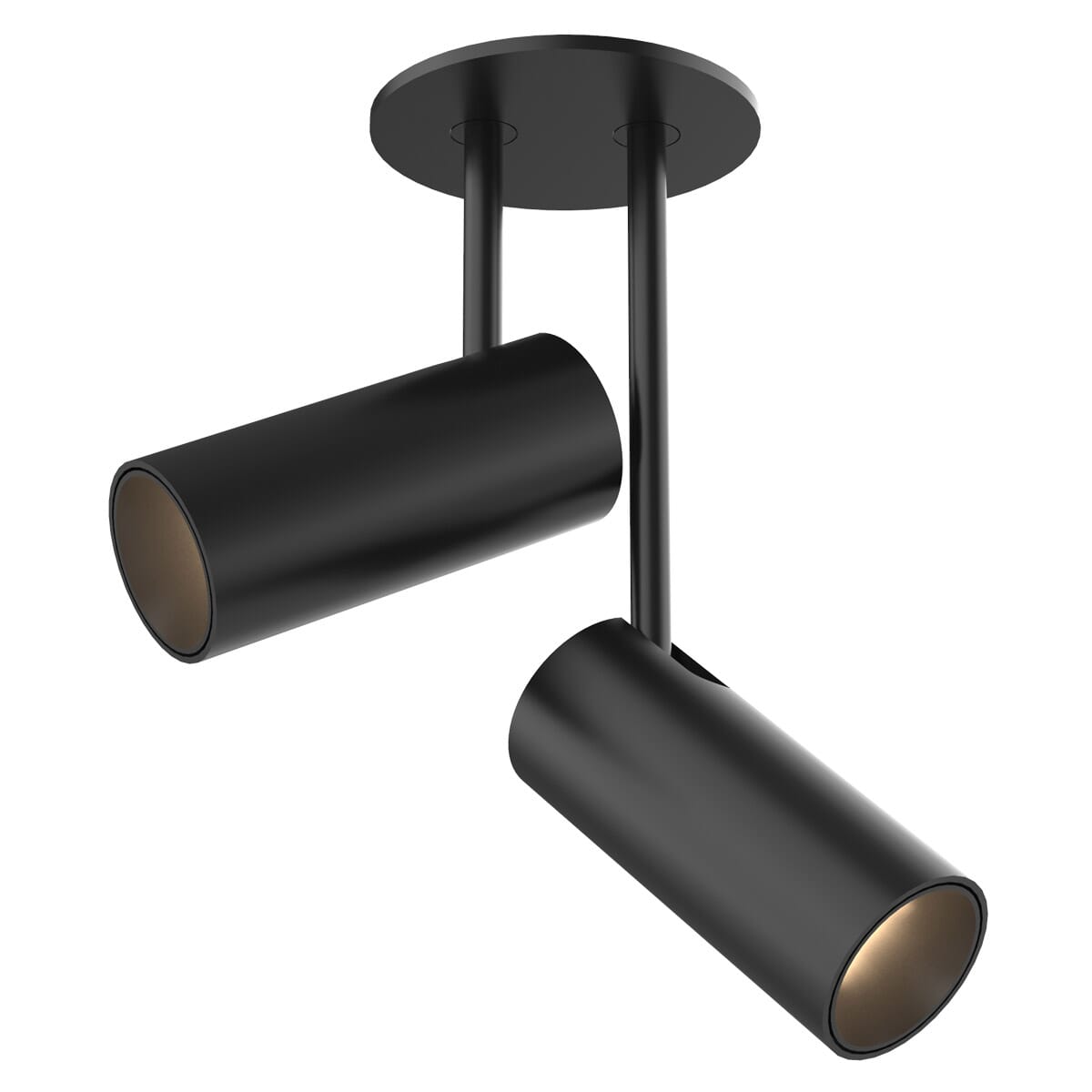 Photos - Chandelier / Lamp Kuzco Kuzco Downey Ceiling Light in Black SF15702-BK