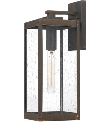 Westover 1-Light Outdoor Wall Mount in Industrial Bronze