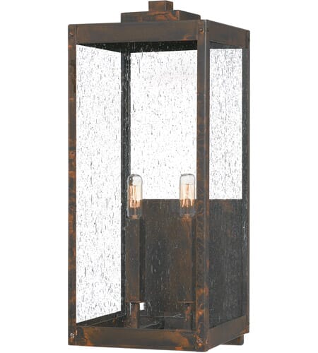 Westover 2-Light Outdoor Wall Mount in Industrial Bronze